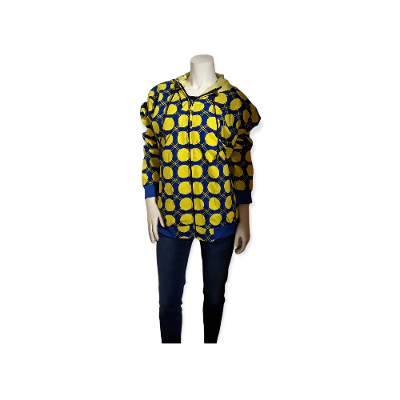 Unisex African Print Bomber Jacket