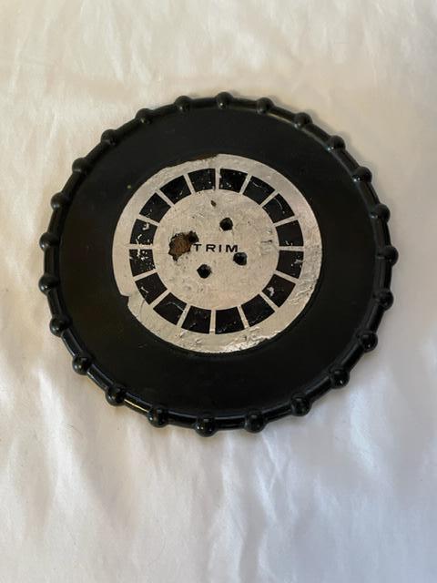 Cessna 310K Stabilizer Trim Wheel. As Removed.