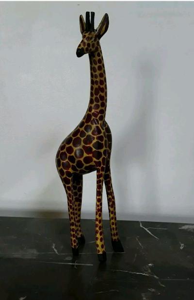 8" Wood Giraffe