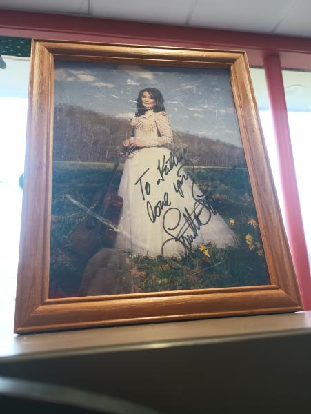 Loretta Lynn Signed, Autographed, Personalized 8x10