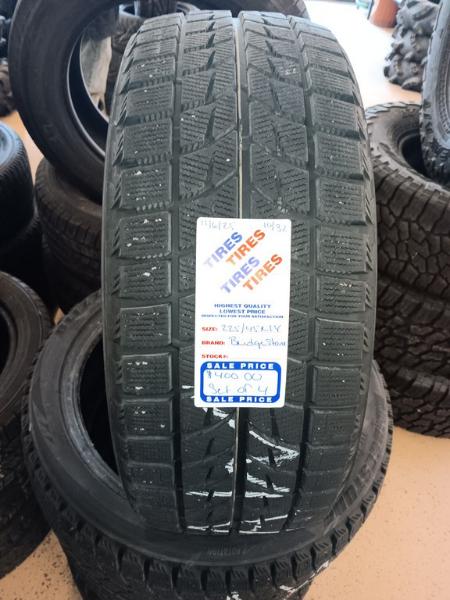 225/45R18 Bridgestone Blizzak LM-60 Tires Set of 4