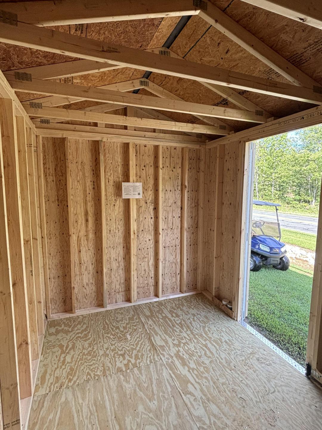 8x12 Garden Shed