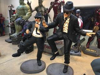 Life Size Blues Brothers Full Size Statues