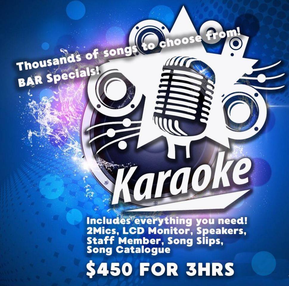 Karaoke for 3 Hours