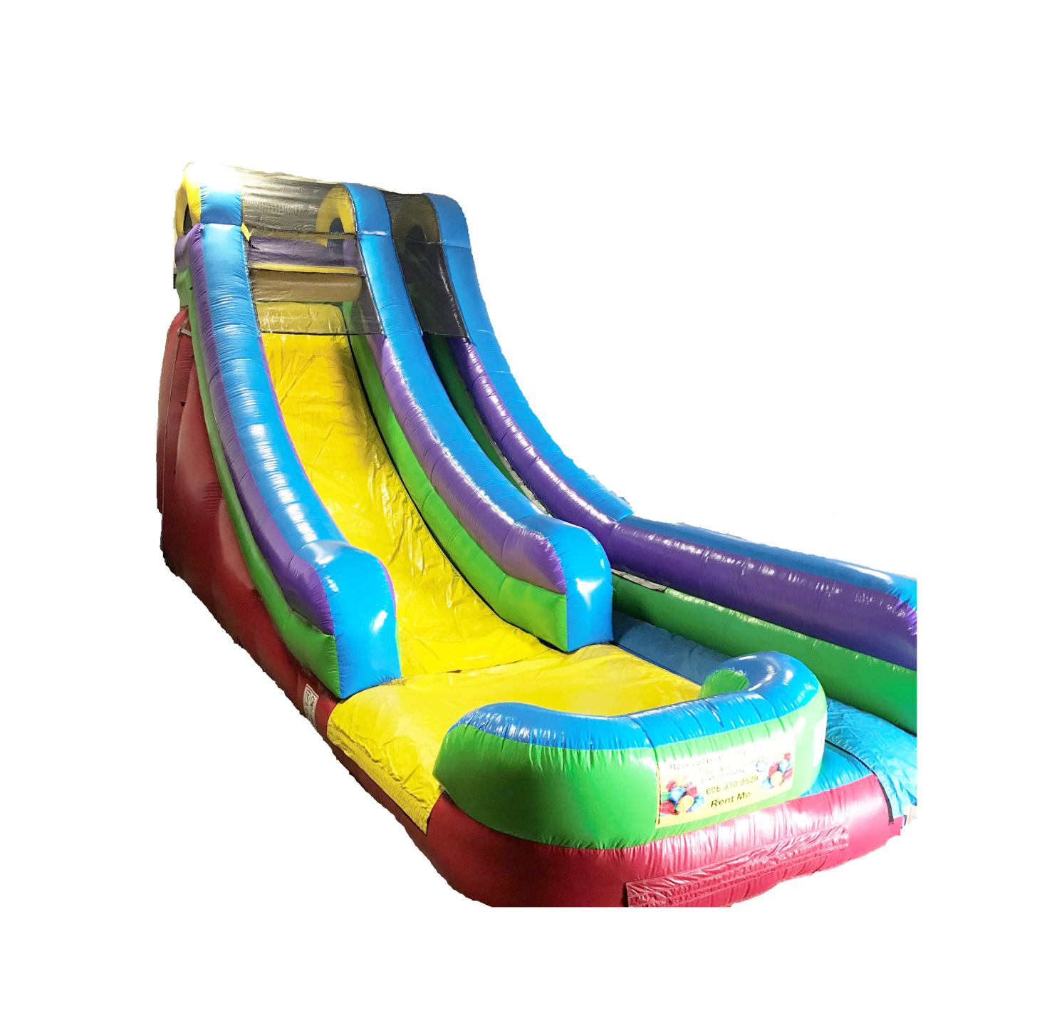 18'Wacky Slide (wet/dry)