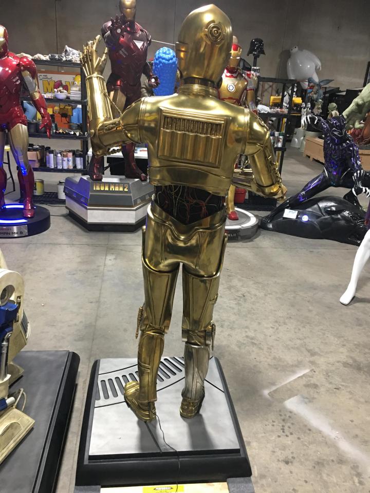Life Size Side Show Version 1 Star Wars R2D2 and C3P0