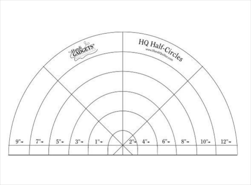 Ruler Set - HQ Half Circles