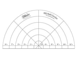 Ruler Set - HQ Half Circles