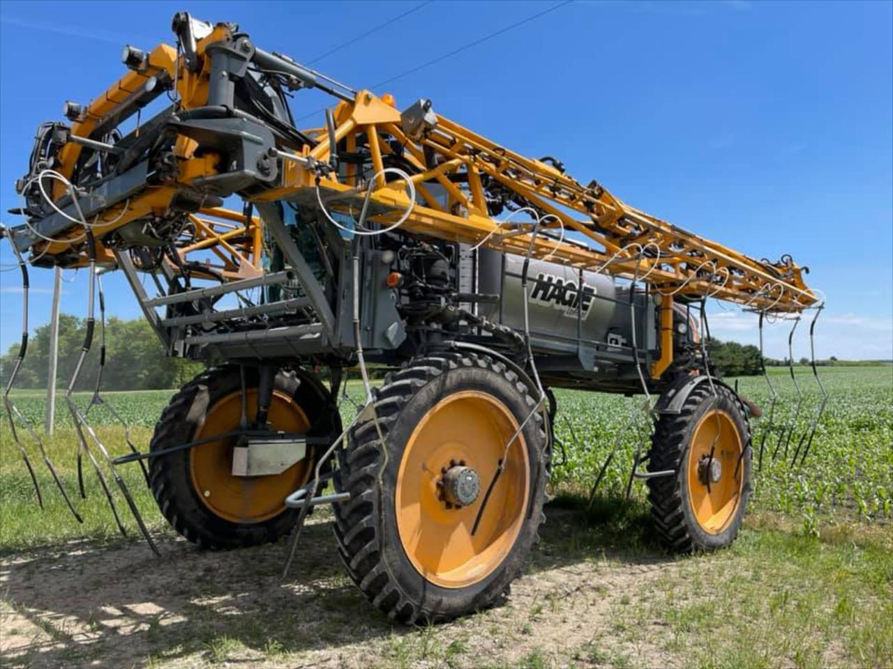 60' Boom; Every Other Row