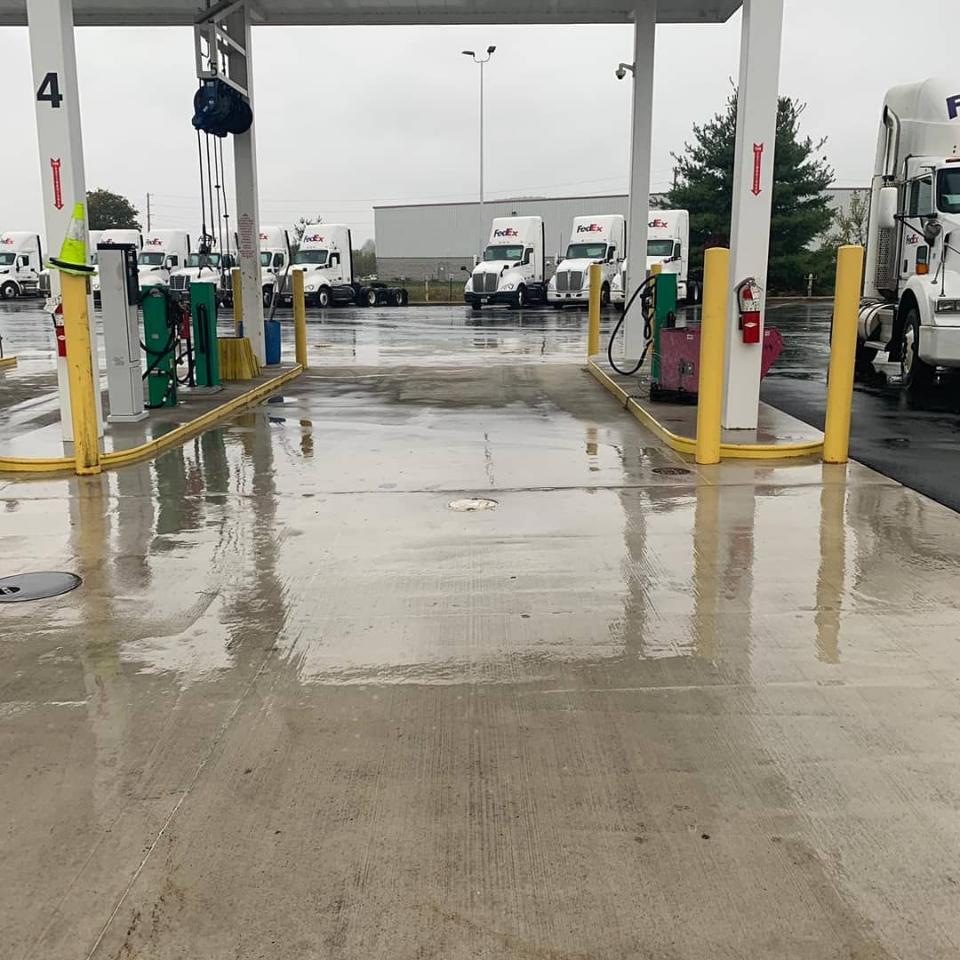 We have the training and specialized gear to completely clean gas stations of any size.