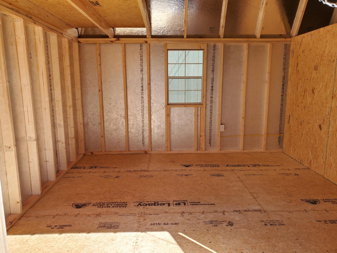 Morganton - 12x20 Lofted Barn Handyman Package W/ Electrical