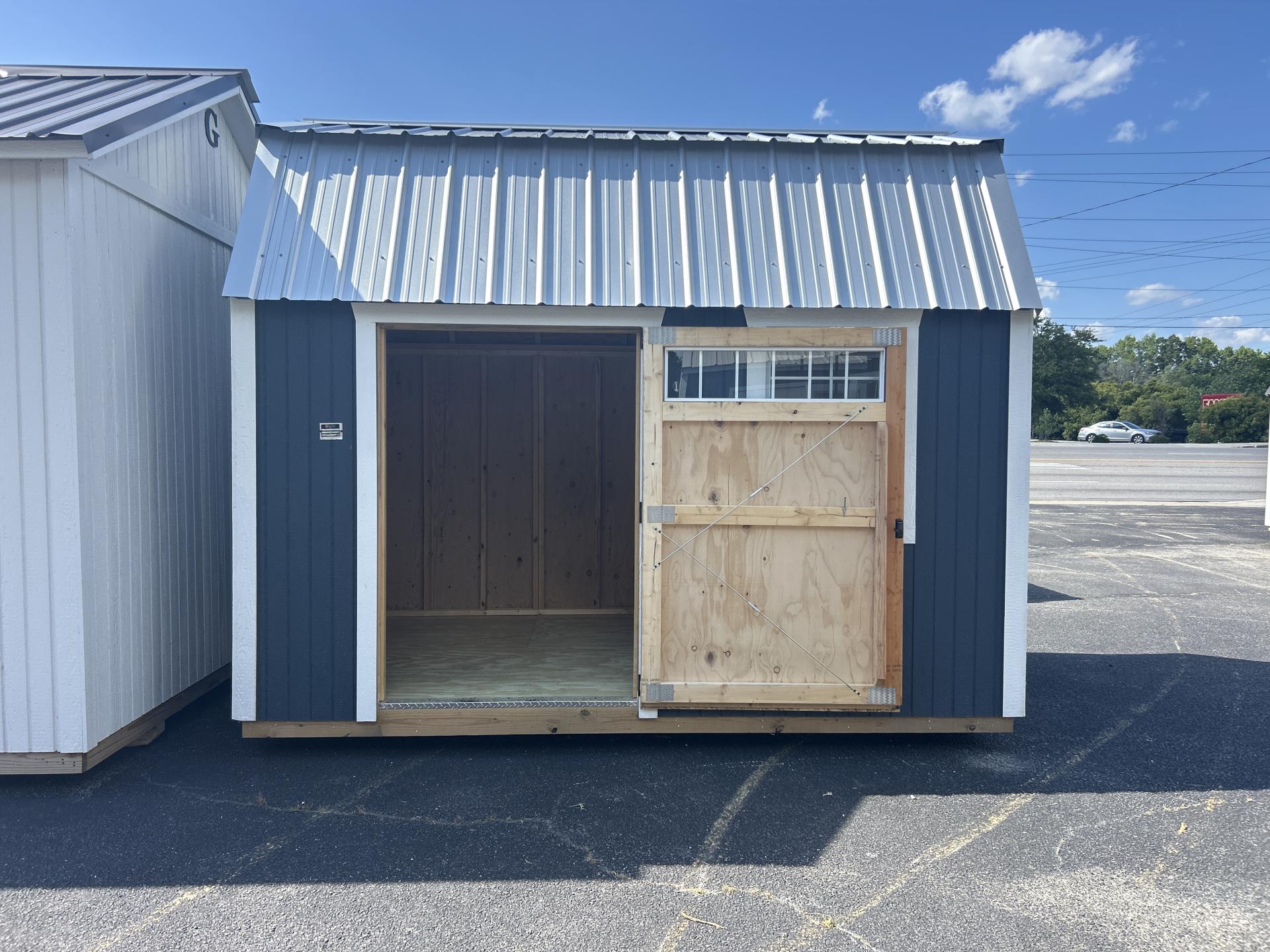 08x12 SIDE LOFTED BARN