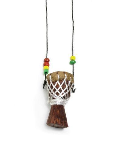 Djembe Drum Necklace