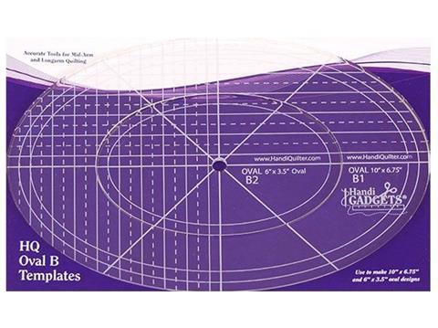 Ruler-Set HQ Oval B