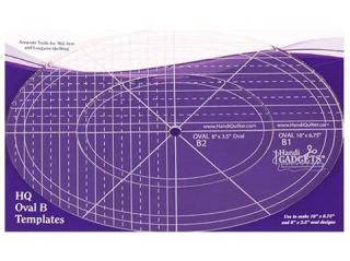 Ruler-Set HQ Oval B
