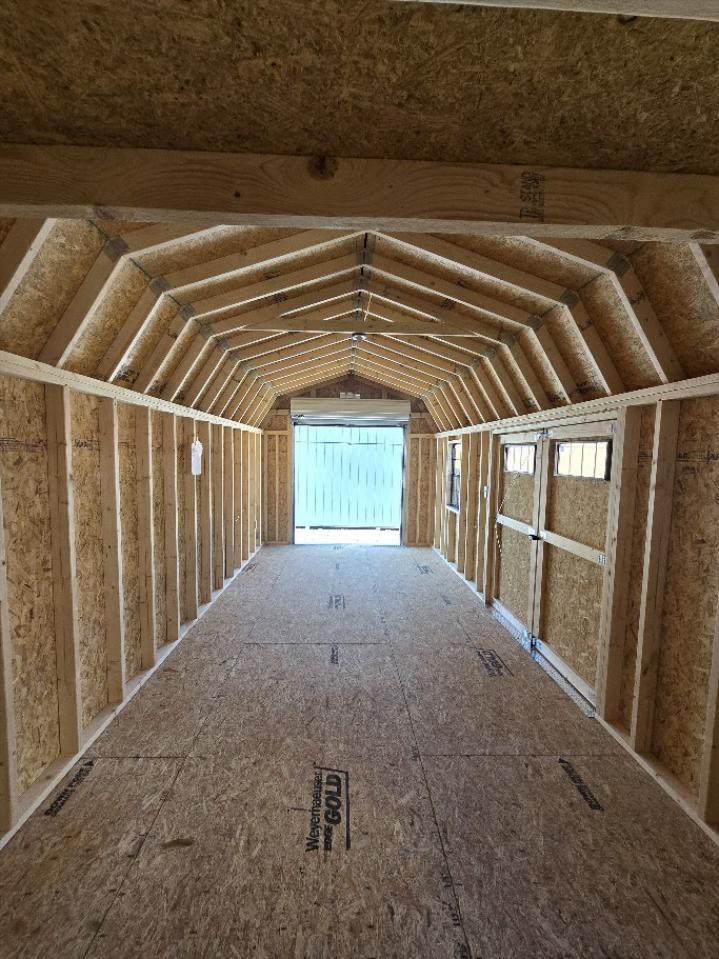 $891 OFF - 10x24 LOFTED GARAGE W/ELECTRICAL - $8,019 OR $317 DOWN & $317/MO -NO CREDIT CHECK - FREE DELIVERY, LEVELING & BLOCKS (50 mi)
