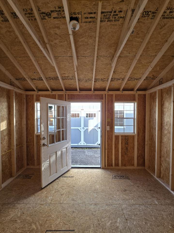 $659 OFF! 12x12 VINYL SHED w/ELECTRICAL $5,937 + tax OR $234 DN & $234/MO - NO CREDIT CHECK - EVERYONE APPROVED!