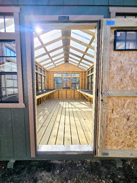 🔥SAVE $819 OFF 10x16 GREENHOUSE - $7,376 - $291 DOWN - $291/Mo - NO CREDIT CHECK - FREE DELIVERY & BLOCKS (50-miles)