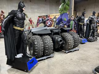 Dark Knight Batman and Batmobile