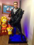 Life Size Terminator Arnold with Working Mini Gun