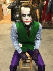 Dark Knight Heath Ledger Sitting Joker