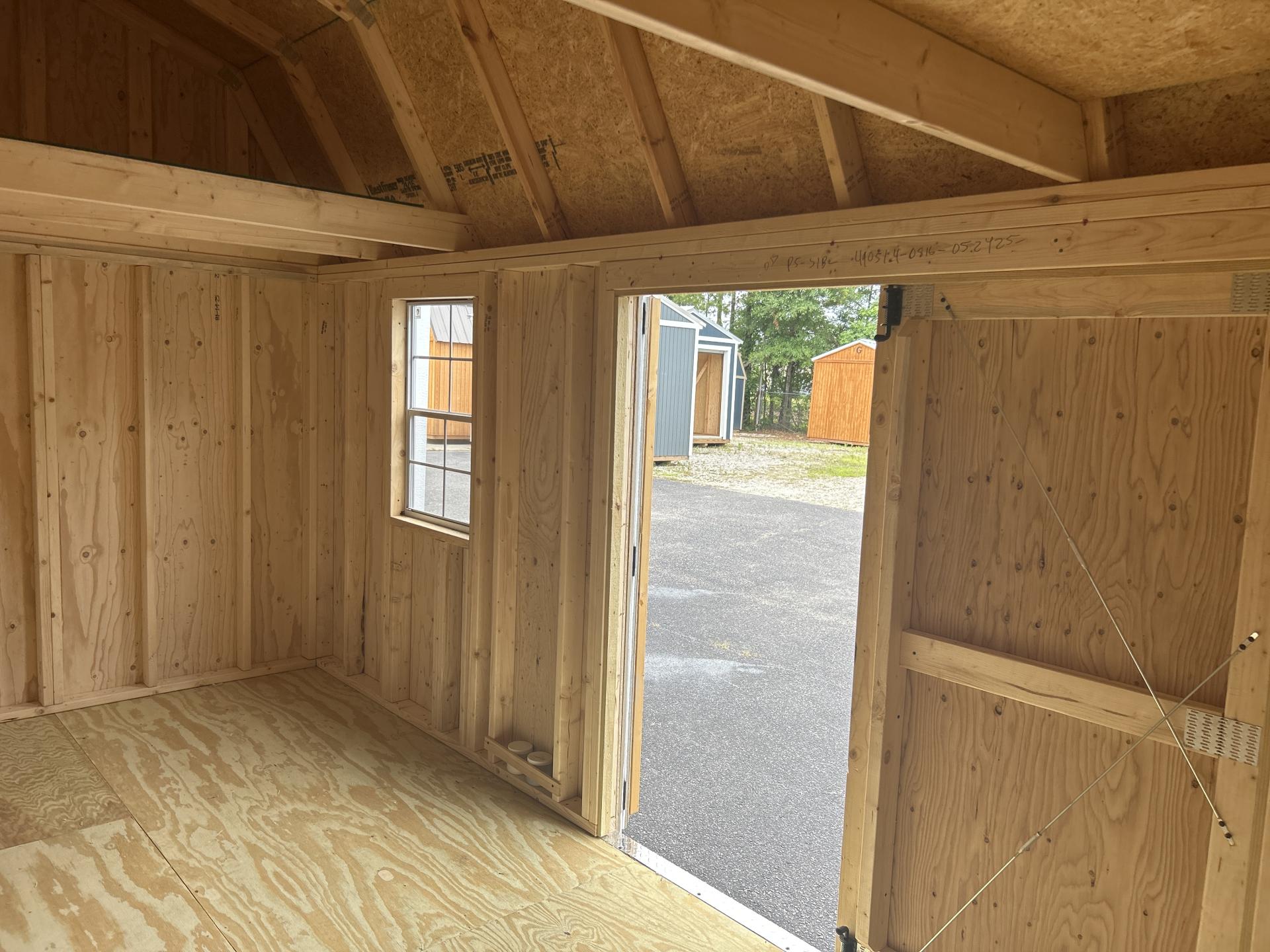 08x16 SIDE LOFTED BARN