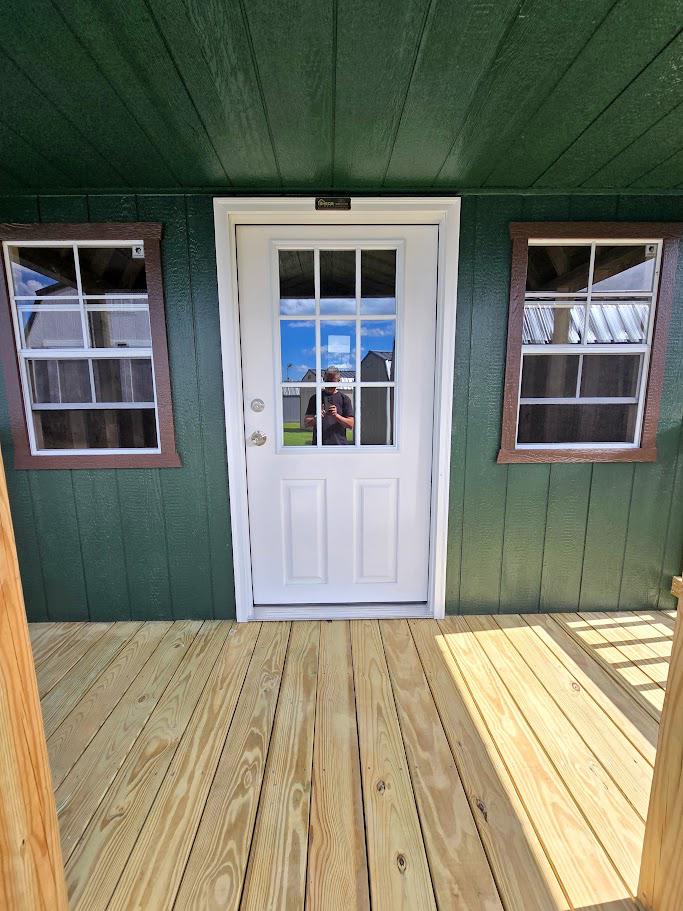 $318 Down & $318/Mo RTO! 12x20 LOFTED PORCH BARN - $893 OFF! ONLY $8,046+tax - NO CREDIT CHECK - EVERYONE APPROVED!