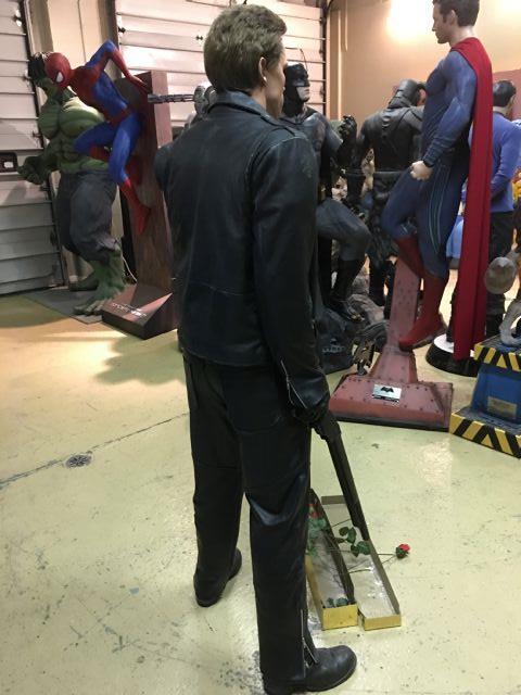 Life Size Terminator Arnold Schwarzenegger