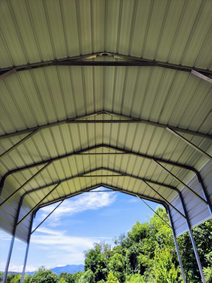 $821 OFF - ONLY $3,743! 18x30x12 RV COVER- 3FT SIDE PANELS - NO CREDIT CHECK