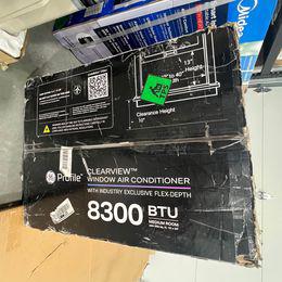 GE Profile ClearView Window Air Conditioner Unit, 8,300 BTU, U-Shaped Adjustable Depth- Item 772