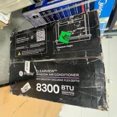GE Profile ClearView Window Air Conditioner Unit, 8,300 BTU, U-Shaped Adjustable Depth- Item 772