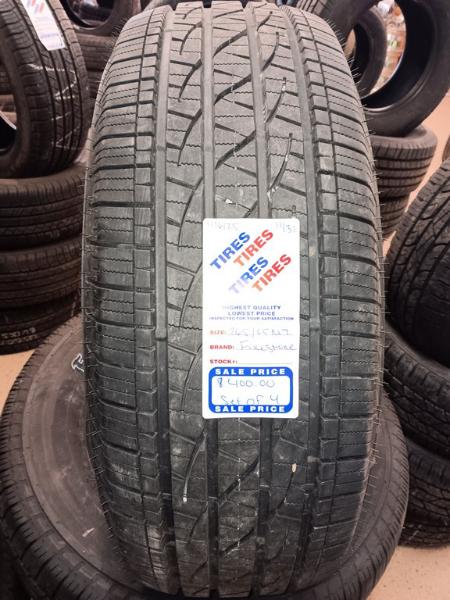 265/65R17 Firestone Destinantion LE3 Tires Set of 4