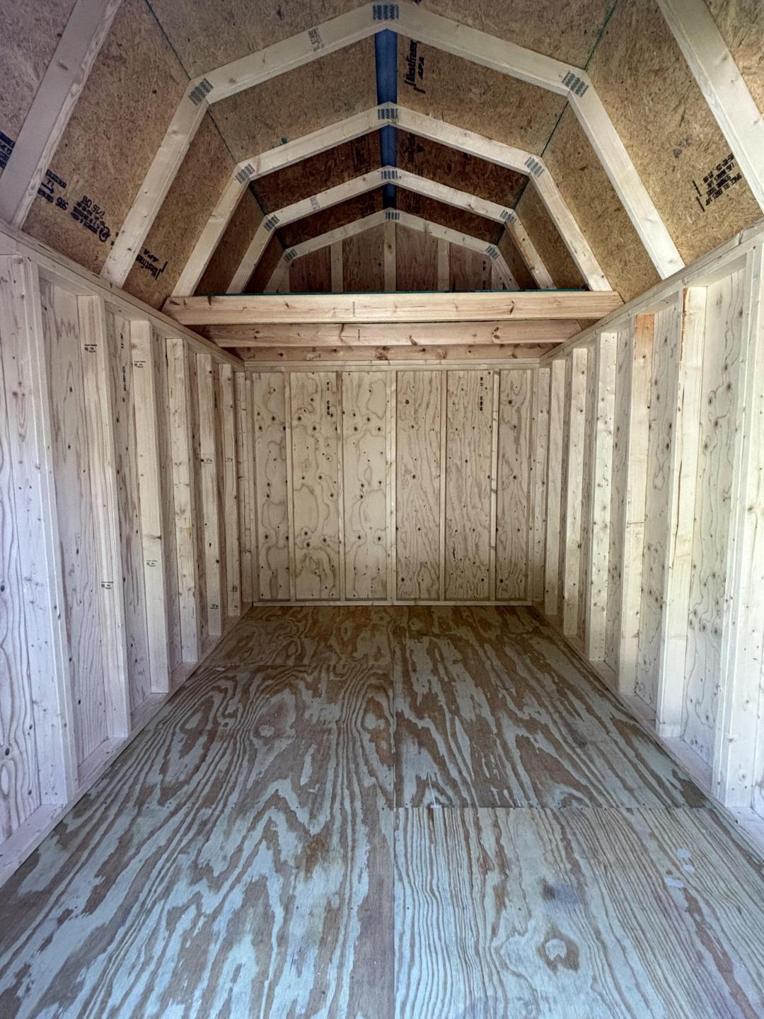 8x12 Lofted Barn