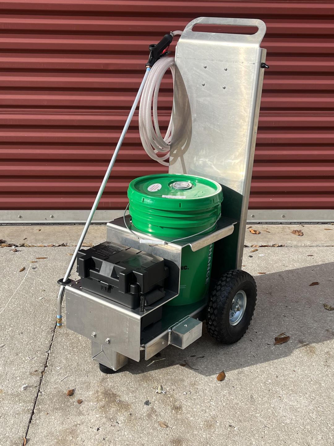 Paver Sealing Cart