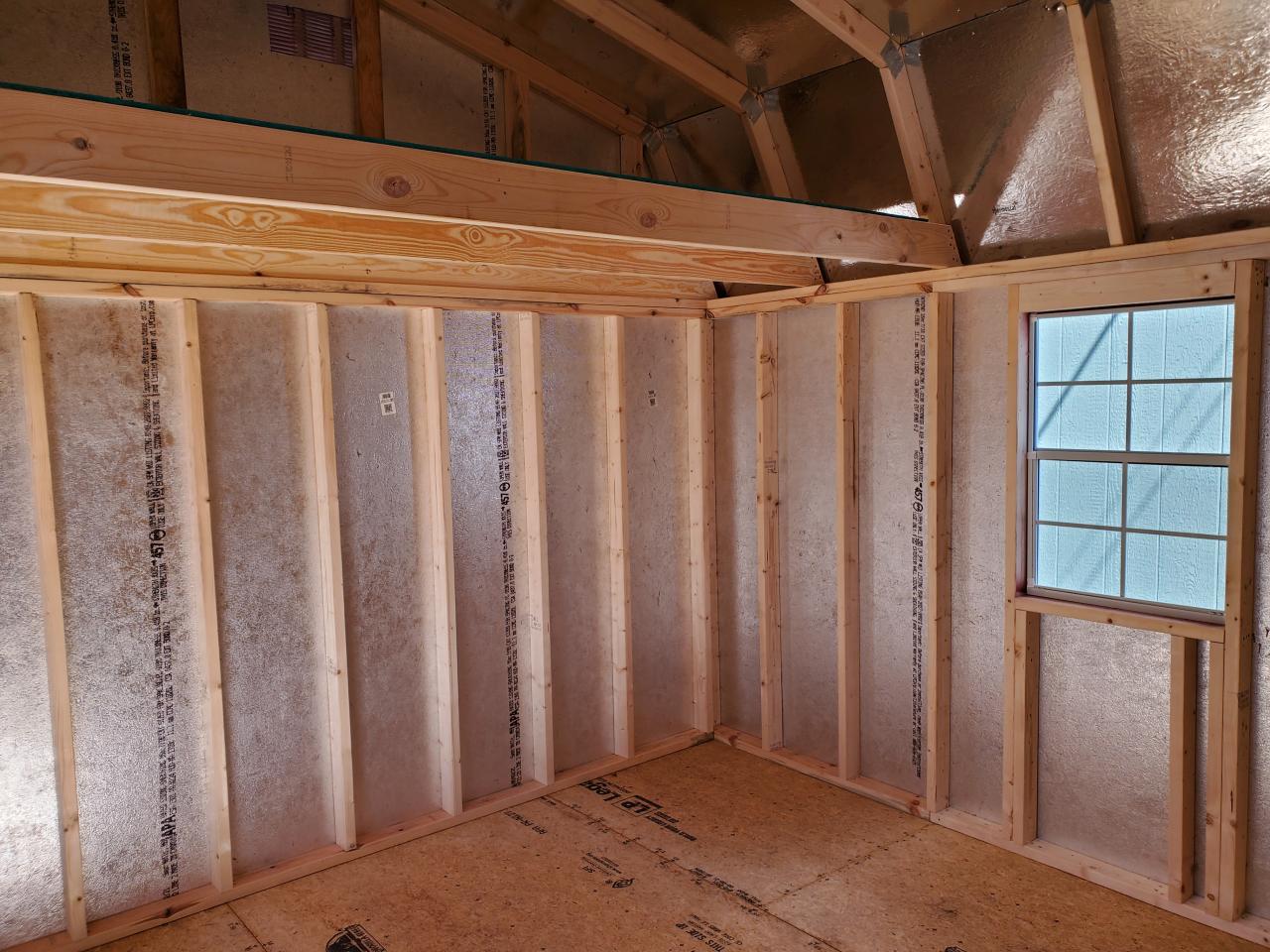 Morganton - 12x20 Lofted Barn Handyman Package W/ Electrical