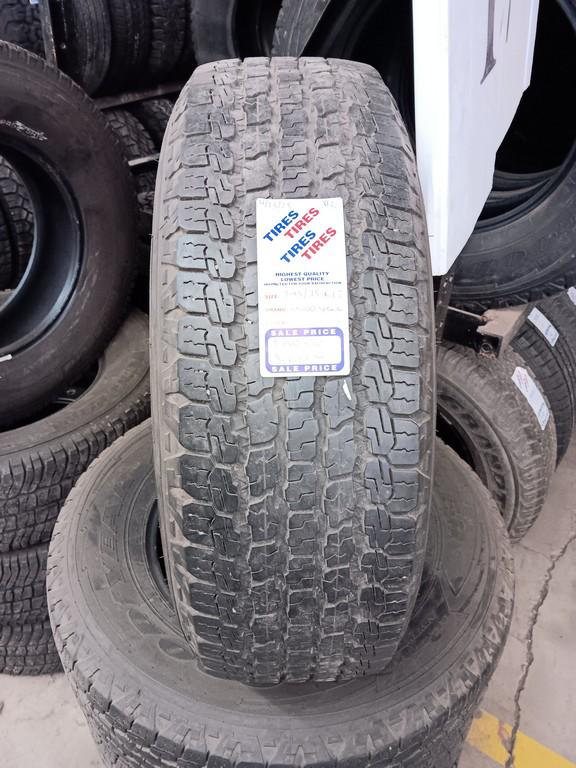 245/75R17 Goodyear Wrangler with Kevlar Tires Set of 4