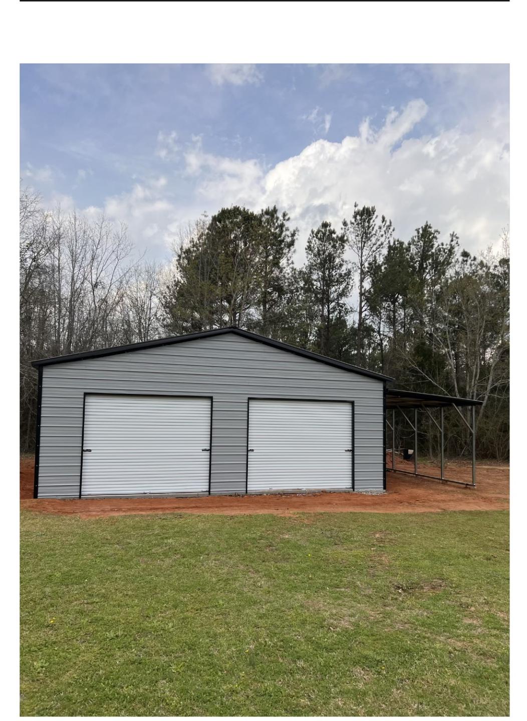 30’x30’x10’ Garage