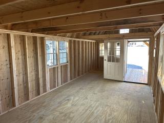 12x32 WRAPAROUND LOFTED BARN CABIN