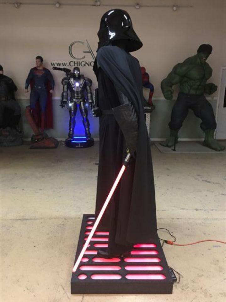 Life Size Star Wars Darth Vader with Lightsaber