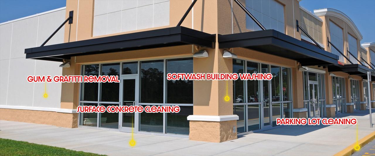 Commercial Pressure Washing