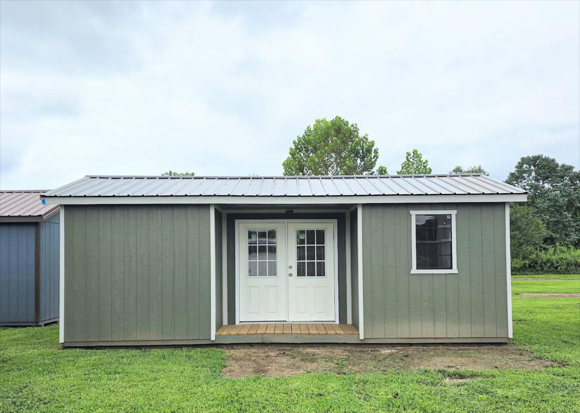 $1,206 OFF - $429 DOWN & $429/mo - $10,856 - 12x24 CENTER PORCH - LOADED - 1st PAYMENT DOWN DELVERS - EVERYONE APPROVED!