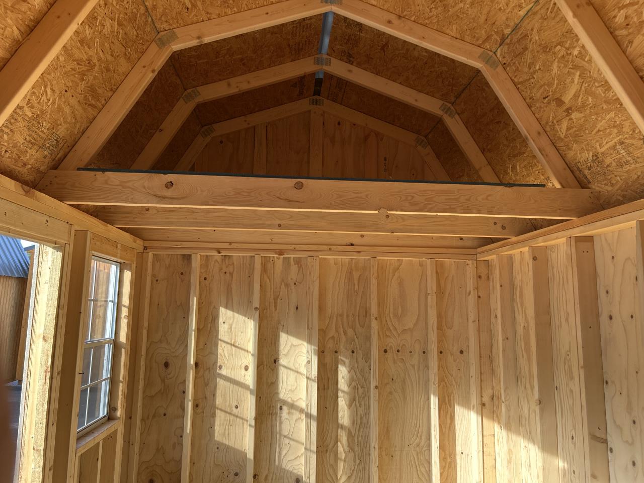 08x12 SIDE LOFTED BARN