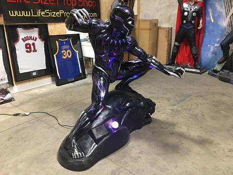 Life Size Marvel Black Panther