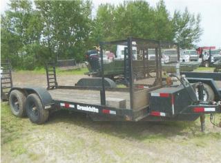 2002 Cronkite 80" x 16' Trailer - Lot # R1117