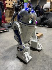 Life Size Star Wars Aluminum Remote Controlled R2D2