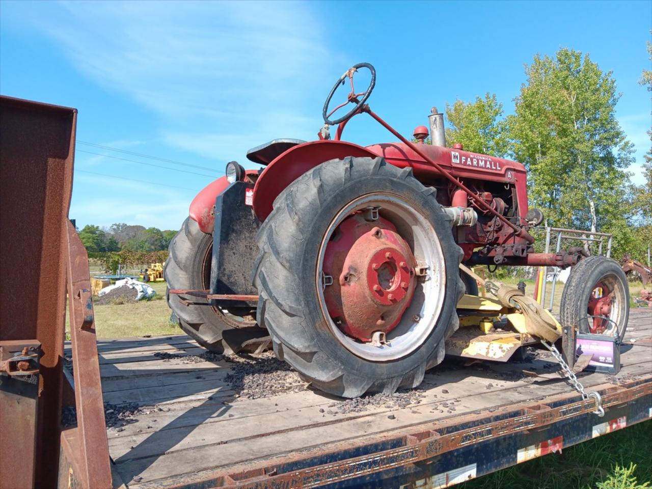 1950s McCormick IH Farmall 130 Tractor - Item # 111