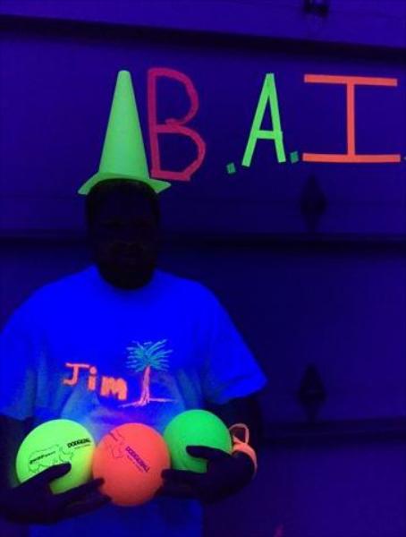 Black Light Dodgeball / Volleyball