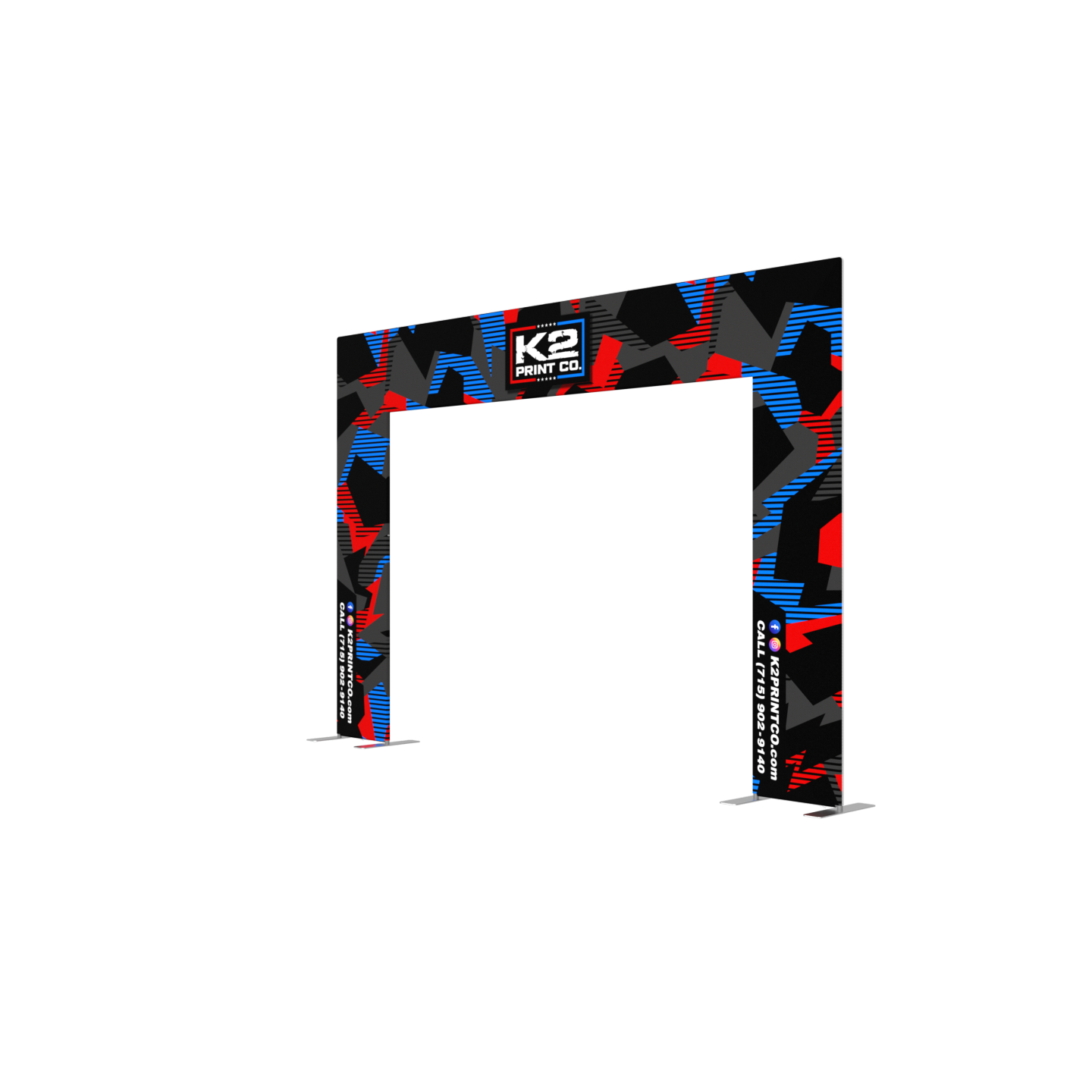 Flat Square Door Arch Stand