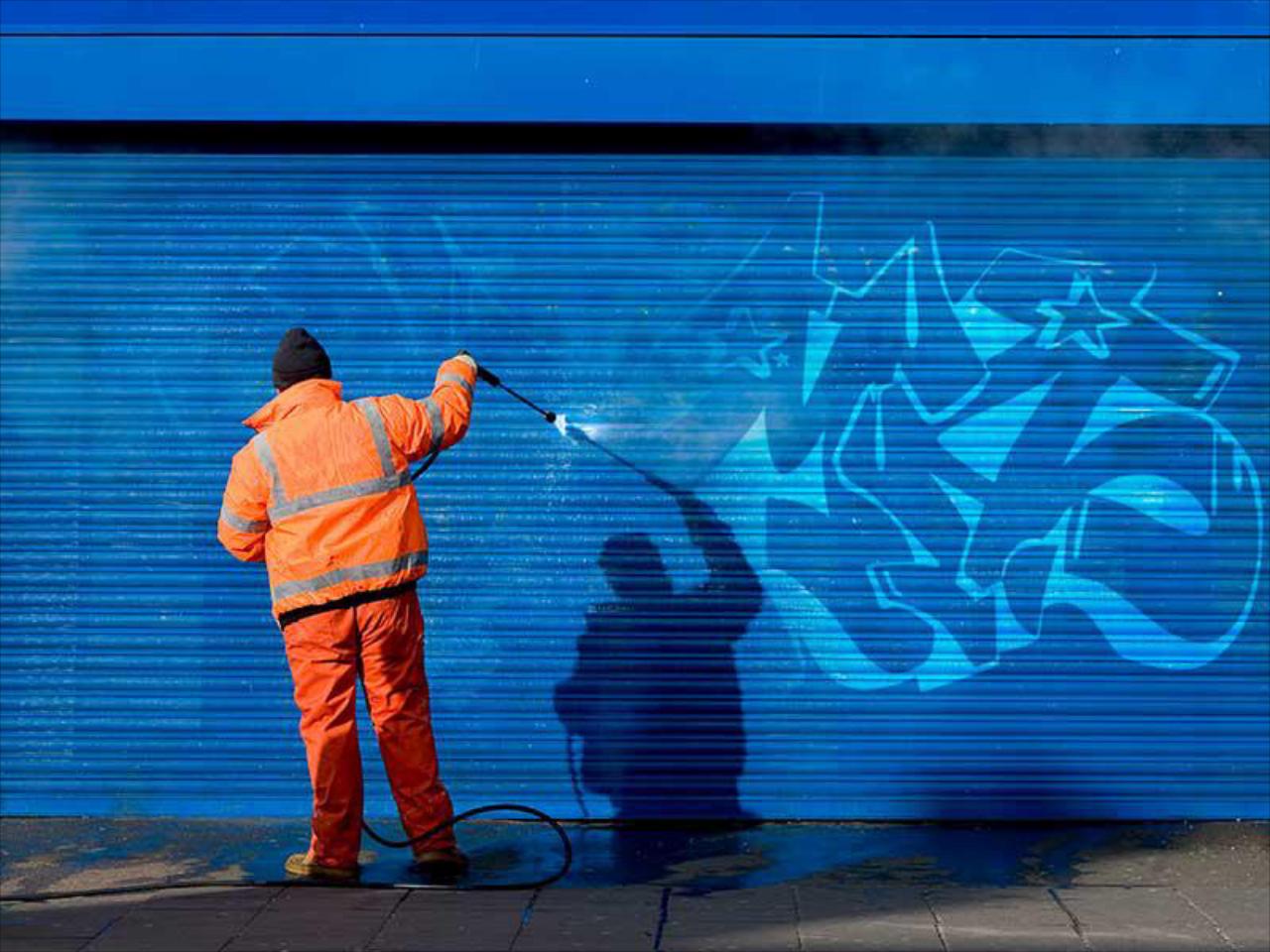 Gum, Graffiti and Rust Removal