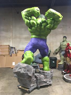 Life Size PROTOTYPE Incredible Hulk 1 of 4